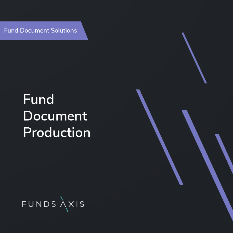 Fund Document Production Brochure Cover