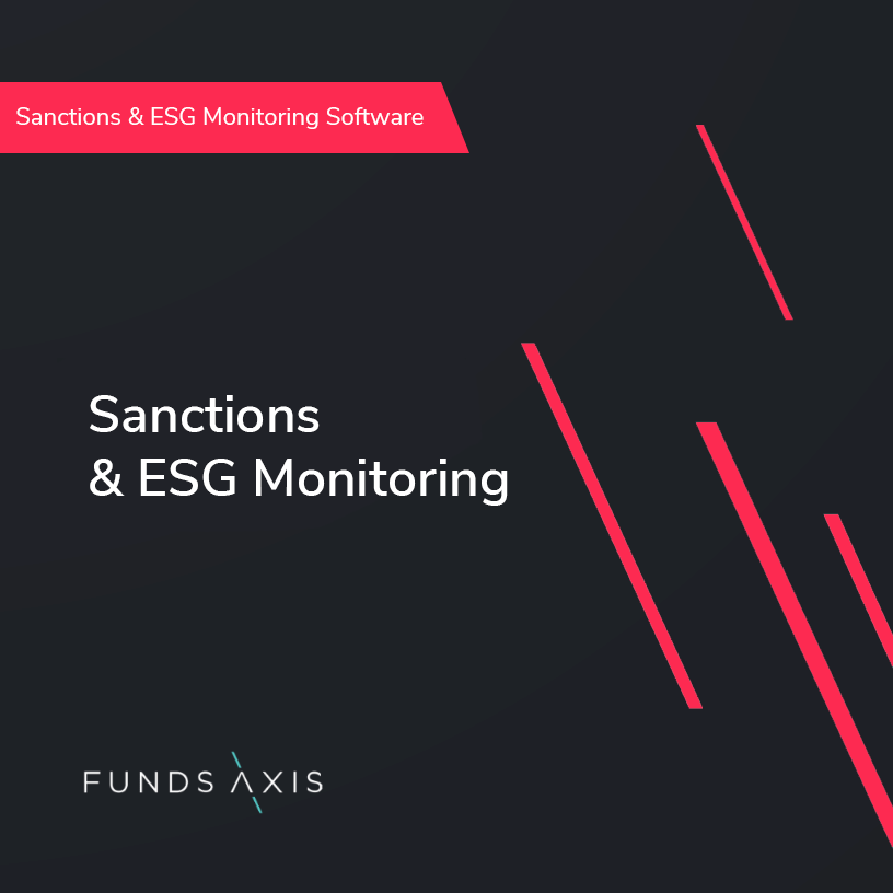 Sanctions & ESG Monitoring Brochure Cover