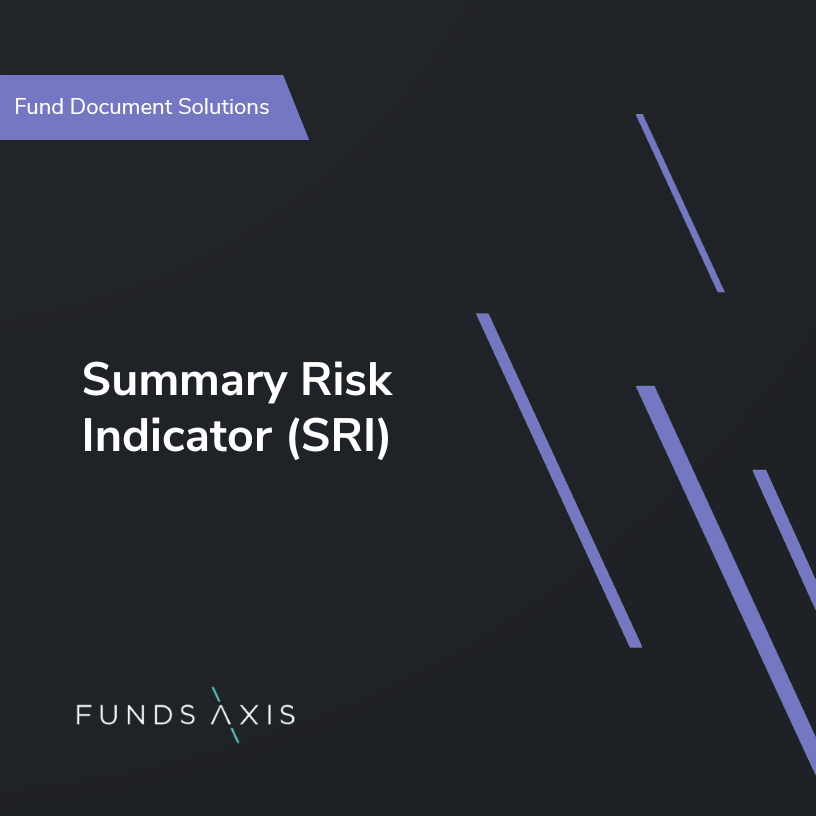 Summary Risk Indicator SRI Brochure Cover